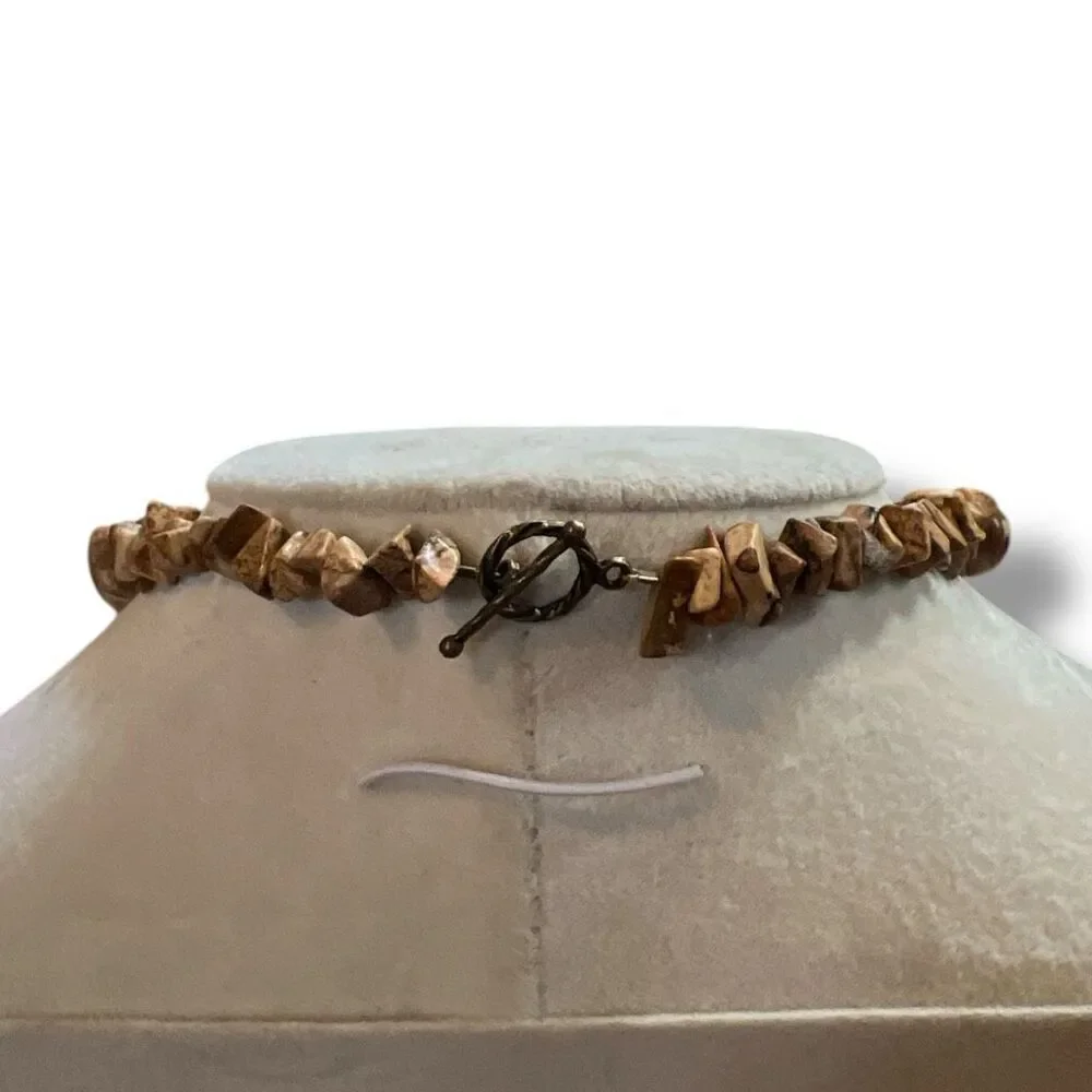 Bundle Sale 3 for $15 | Stone Necklace with Large Centerpiece